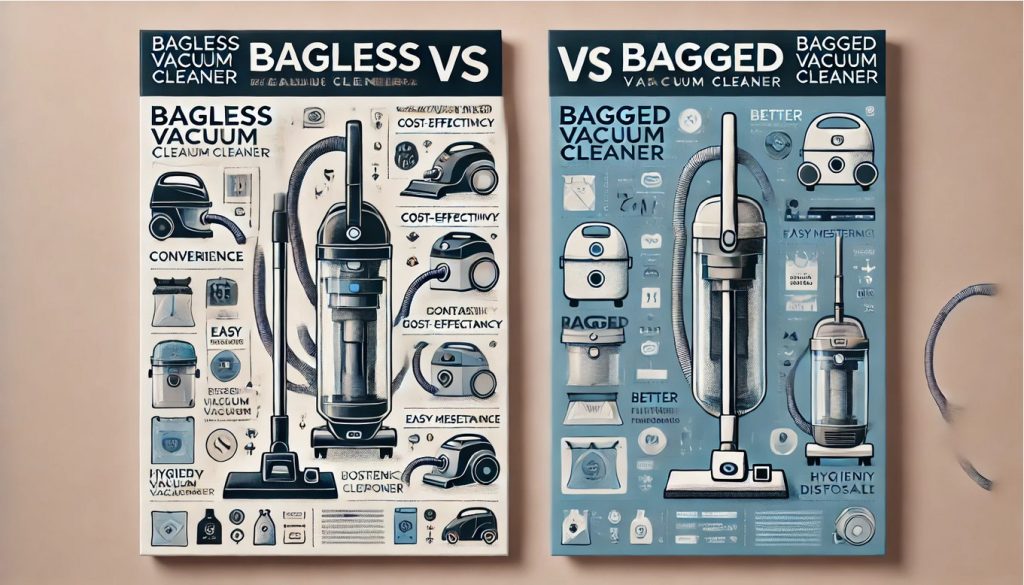 Bagless Vacuum Cleaner vs Bagged Vacuum Cleaner